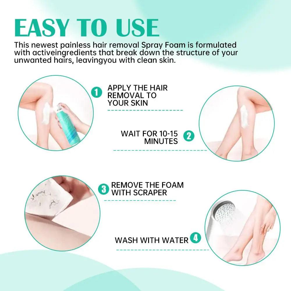 Glame Hair Removal Spray for Men and Women - Rumaisas